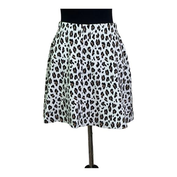 Loft animal print pull on mini skirt size SP - Picture 1 of 11